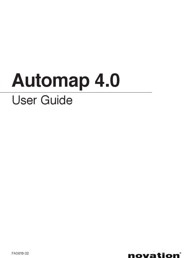 Automap 4 - User Guide | PDF | Computer Keyboard | Mac Os X Snow Leopard