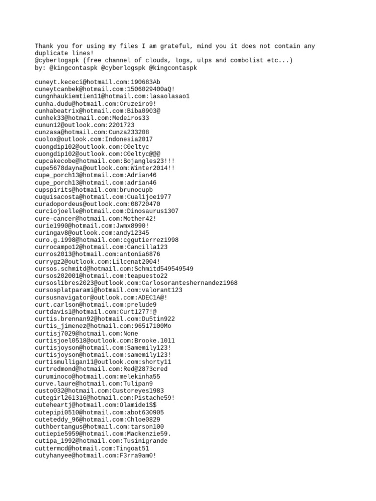 PK Search Cloud Combo Free Hotmail Outlook 1 | PDF