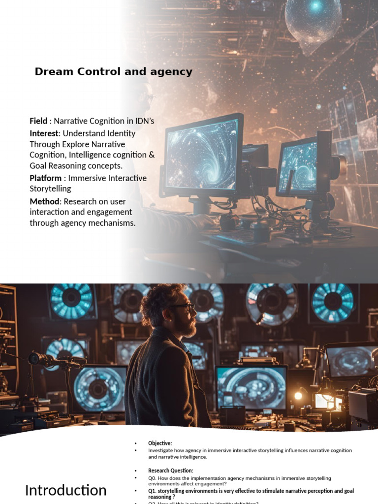 Immersive Interactive Storytelling Presentation | PDF | Narrative ...