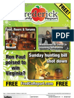 Frederick County Report, February 24 - March 8, 2012