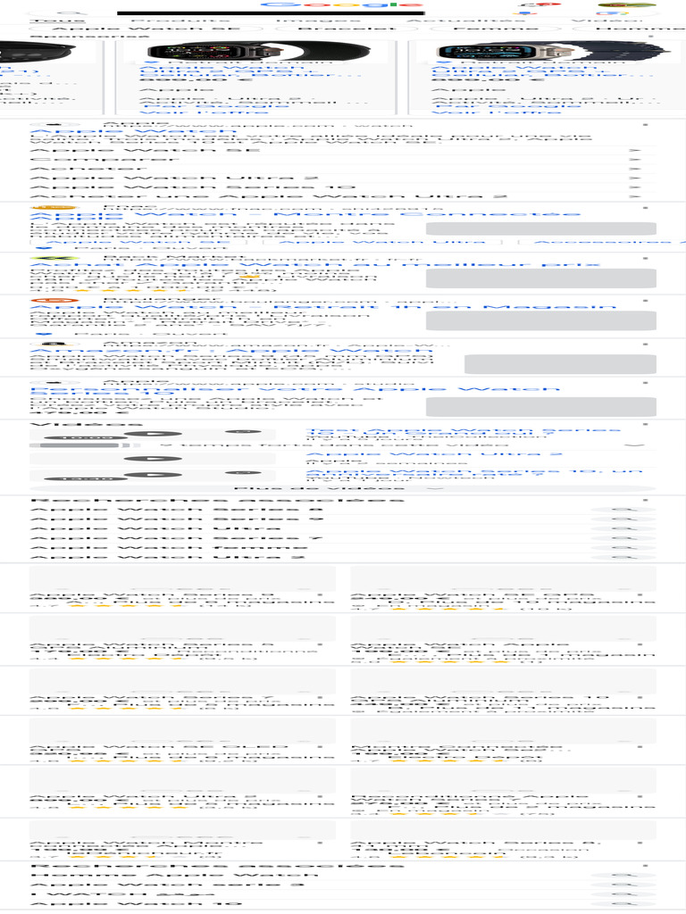 Modèles d'Apple Watch à découvrir | PDF | Apple Watch | Apple Inc.