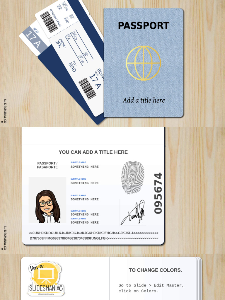 Customizable Boarding Pass Template | PDF