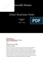 Honorable Mention: Urban Business Hotel