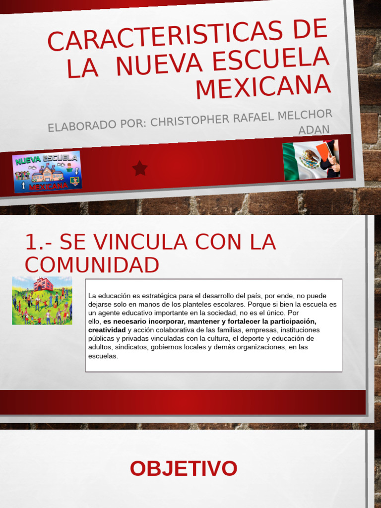 Características de la Nueva Escuela Mexicana | PDF | Enseñando | Maestros