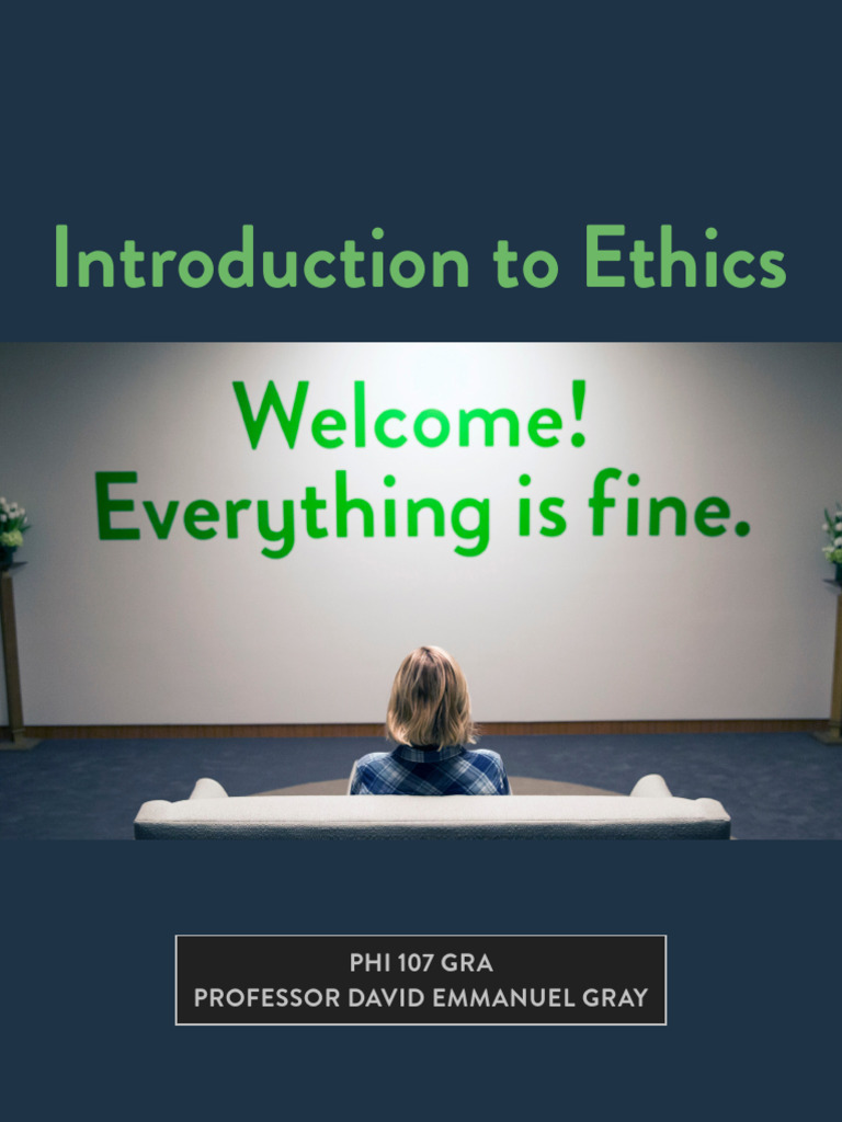 I2e21 Syllabus Pdf Utilitarianism Morality