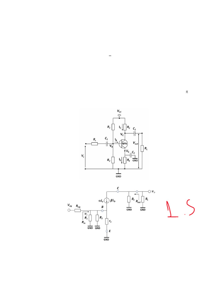 AC Analysis of Transistor Circuits | PDF
