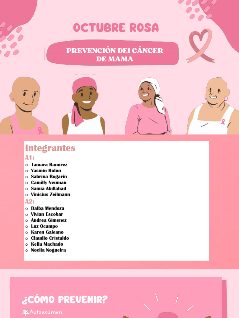 Prevención del Cáncer de Mama en Mujeres | PDF