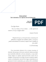 Bisexualidad, de La Tercería de La Ruptura de Las Dictomias.