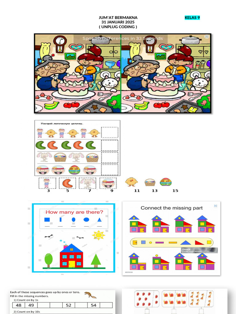 Unplugged Coding untuk Kelas 9 | PDF