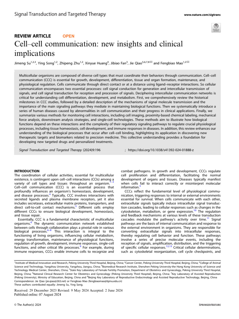 BBBBBB | PDF | Cell Signaling | Signal Transduction