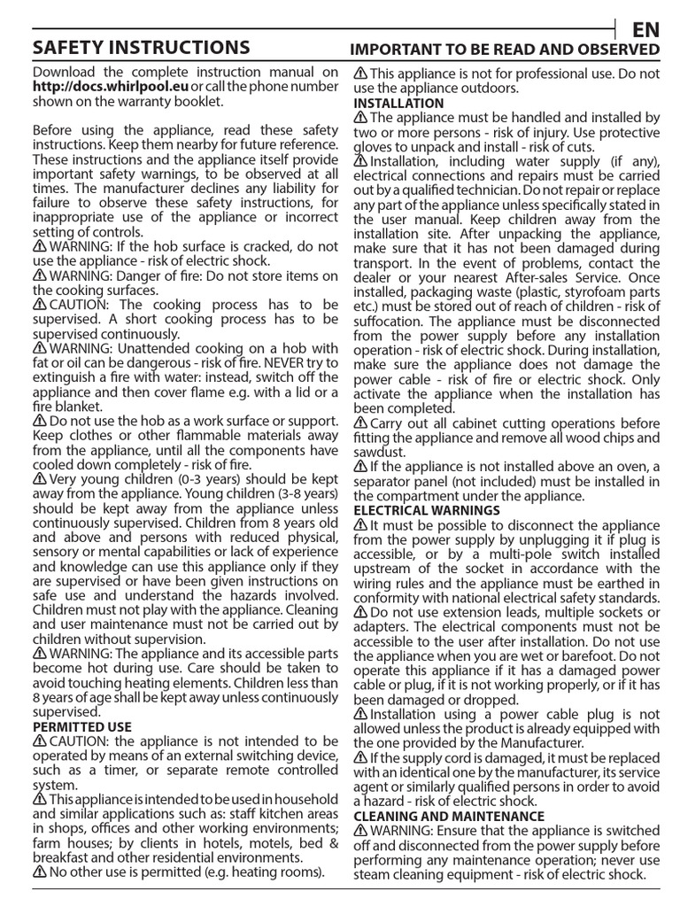 Instruction-for-Use | PDF