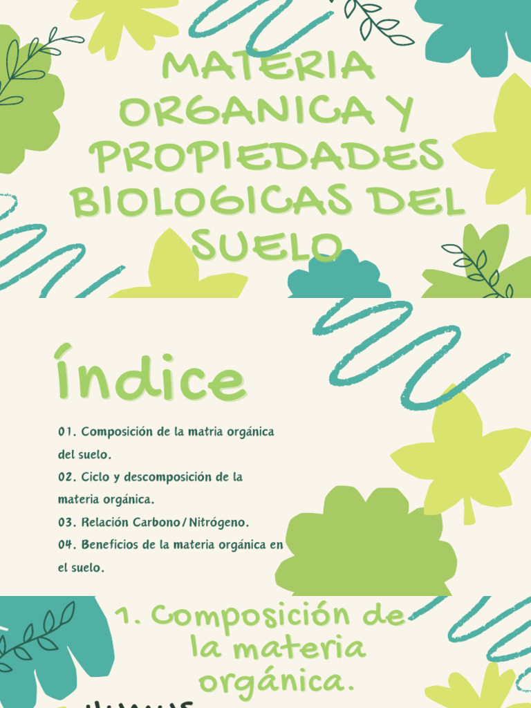 Materia Organica | PDF