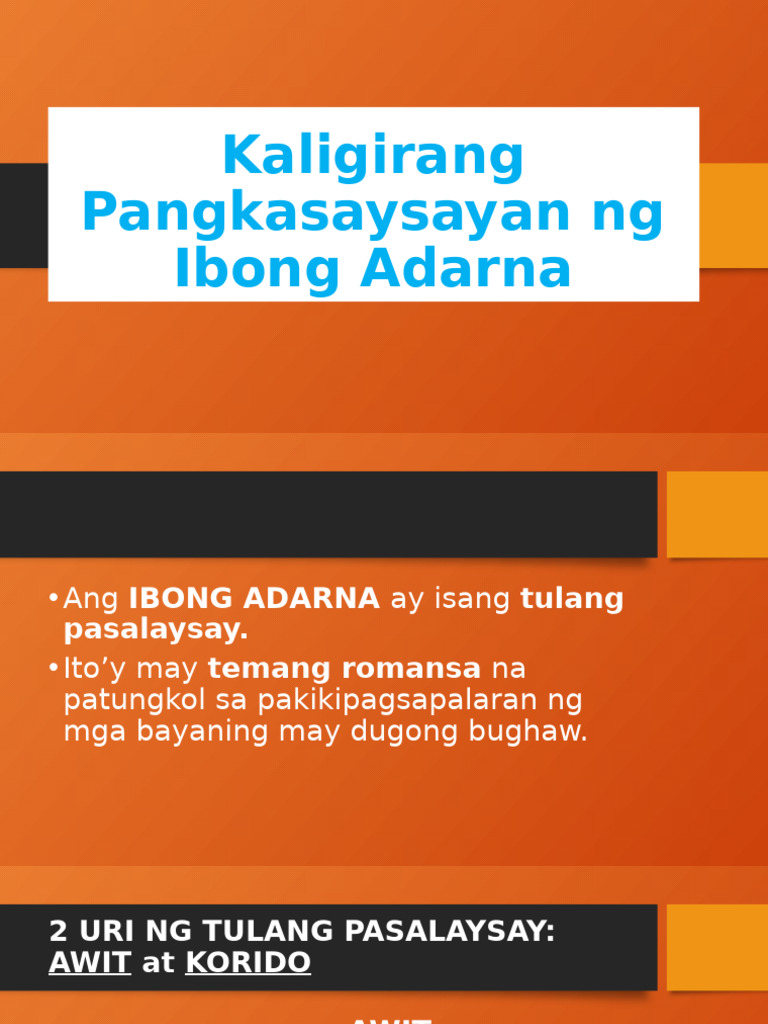Kaligirang Pangkasaysayan NG Ibong Adarna | PDF