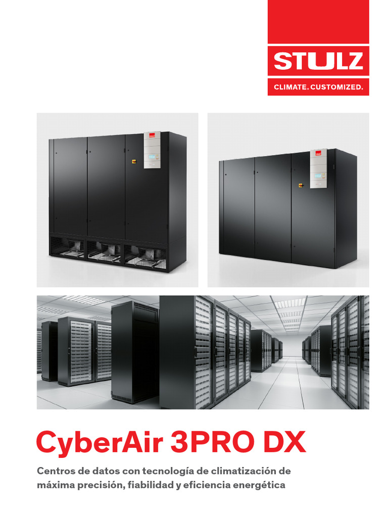 Climatización de Precisión STULZ 3PRO DX | PDF | Refrigeración | Uso ...