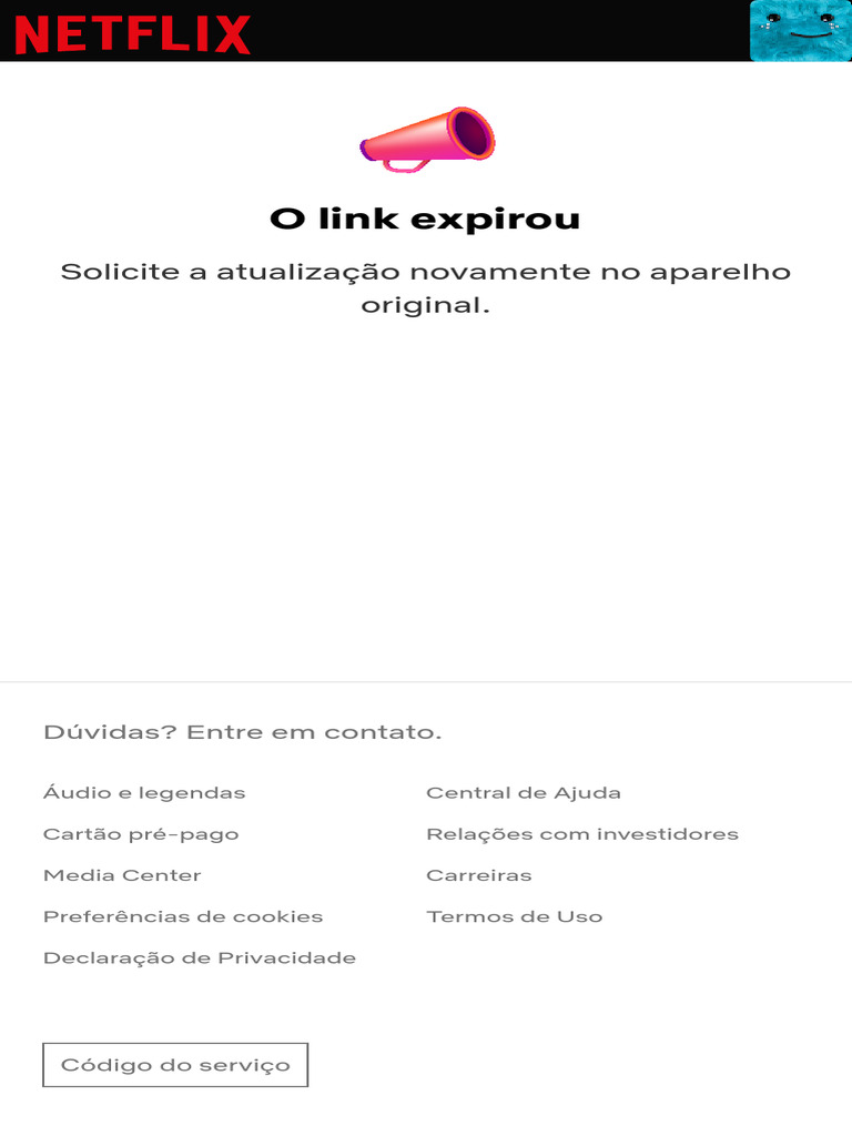 Link Expirado: Solicite Atualização | PDF