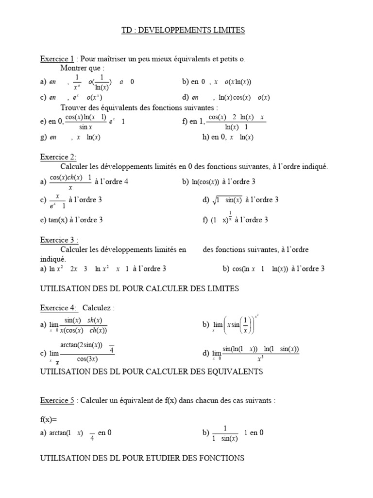 TD DL | PDF