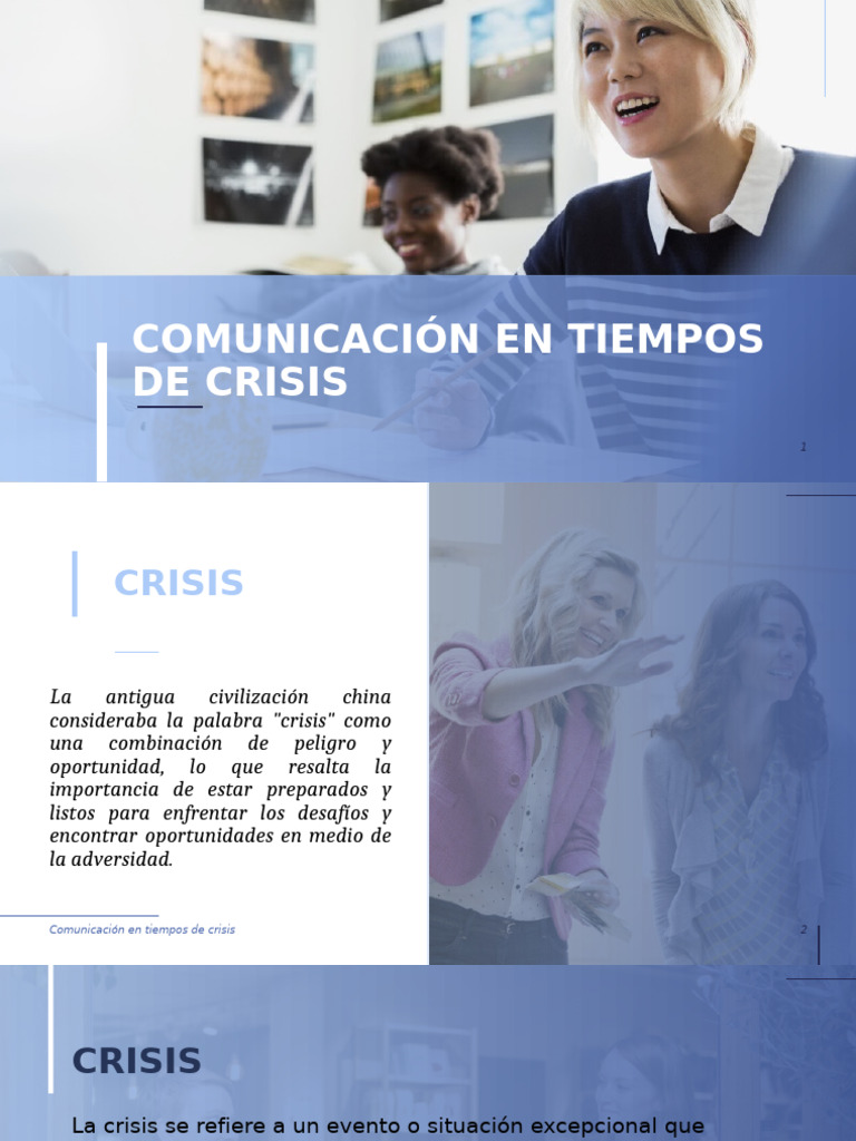 Comunicación en Tiempos de Crisis (1) | PDF | Incertidumbre | Gestión ...