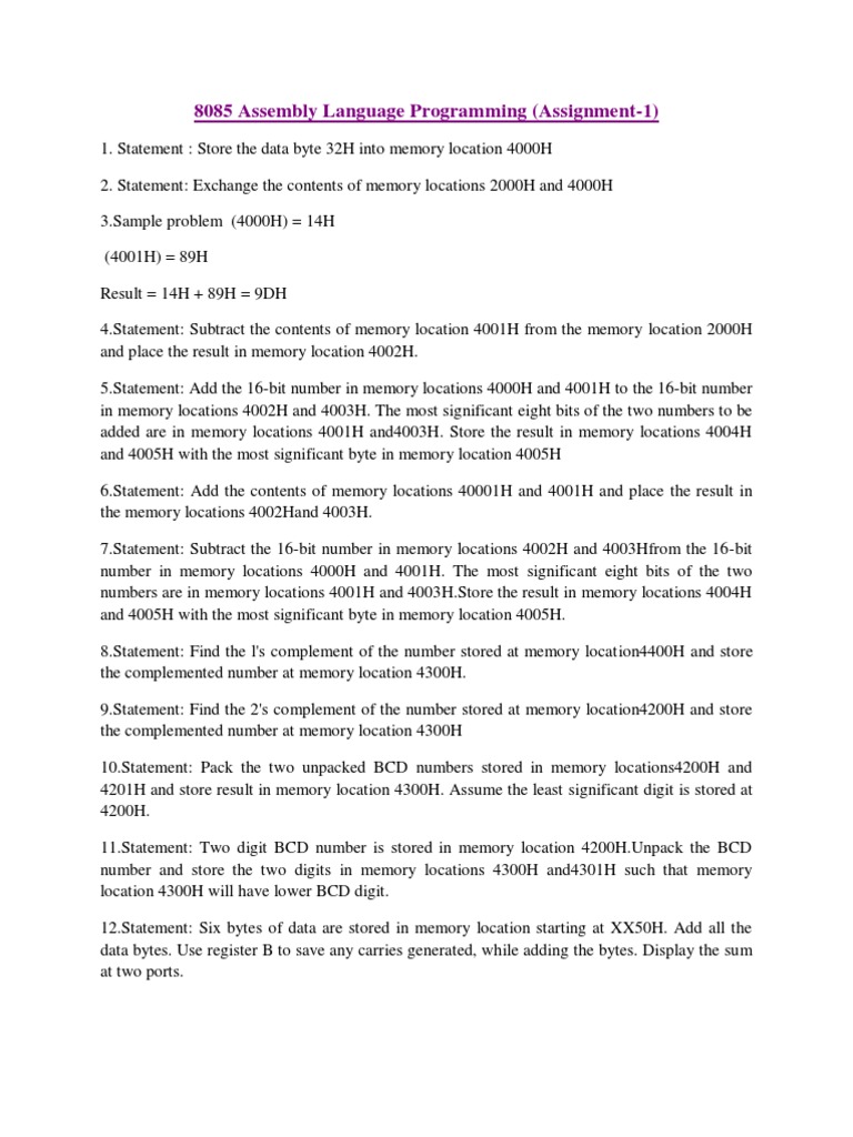 8085 microprocessor opcode table image
