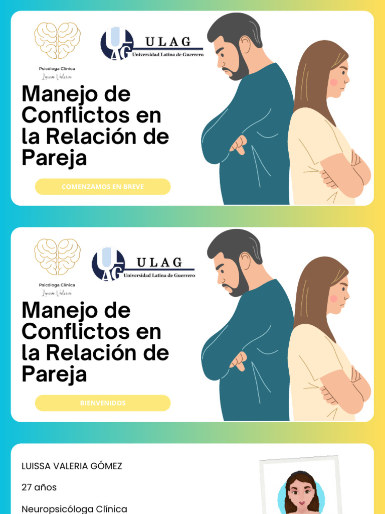 Manejo de Conflictos en Parejas | PDF | Las emociones | Agresión