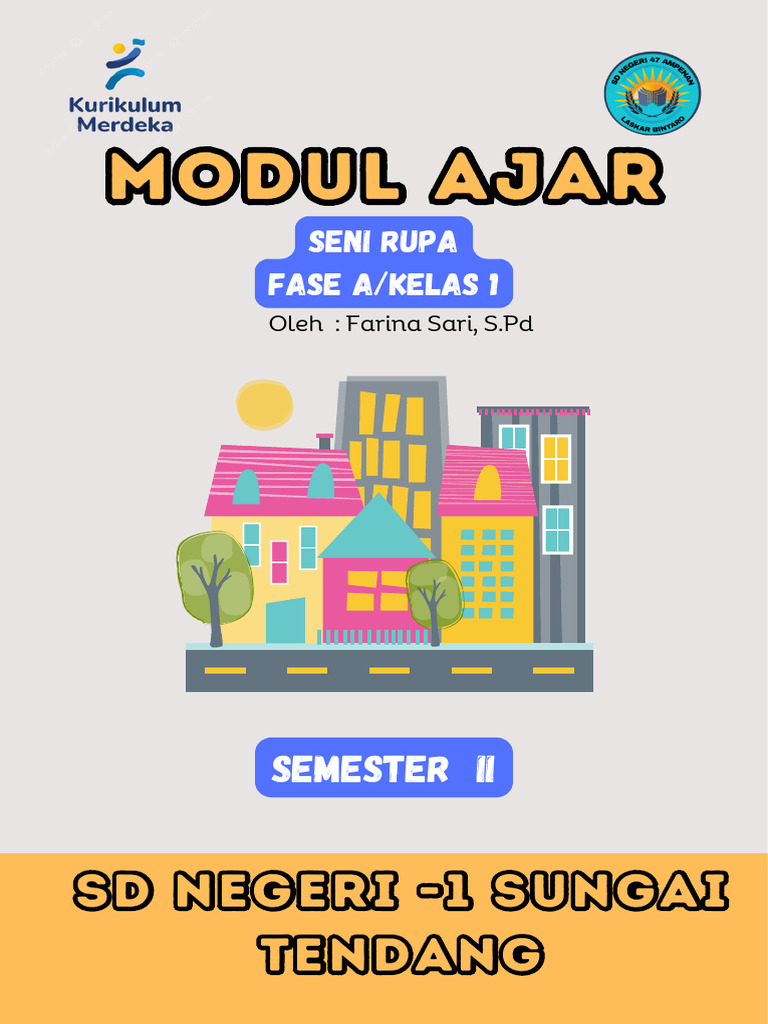 Modul Ajar Seni Rupa Kelas 1 SD | PDF