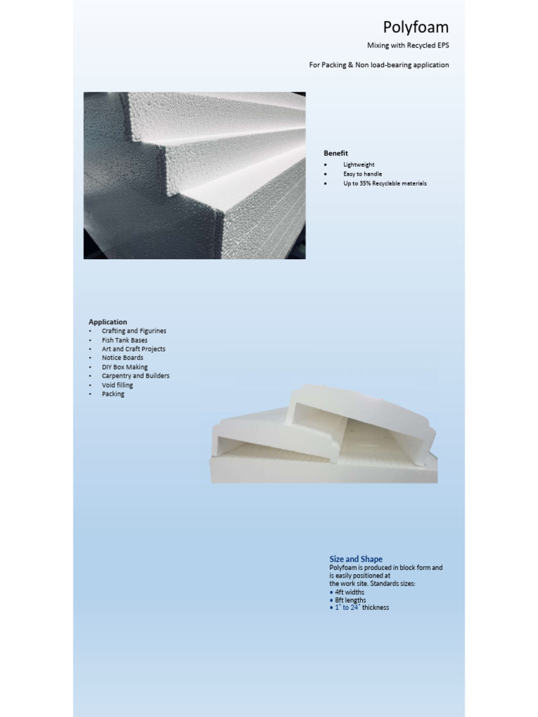 Polyfoam | PDF