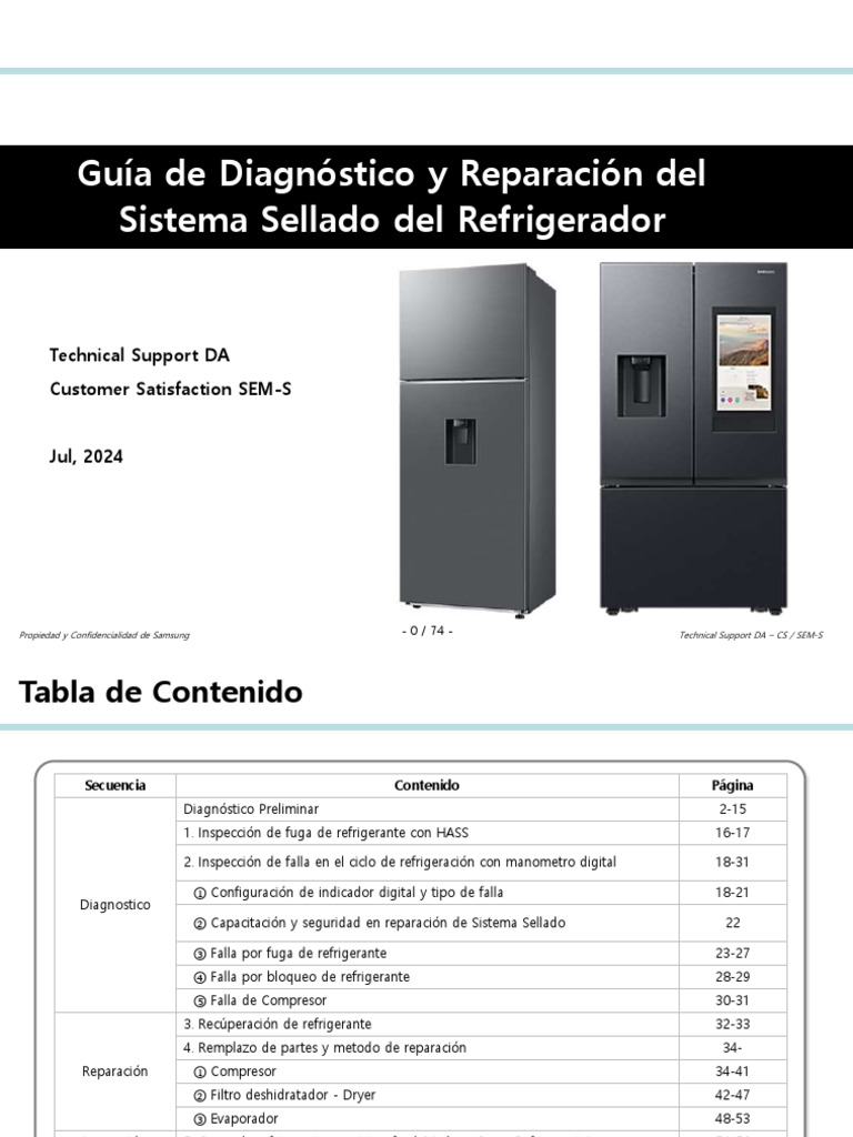 Global+Refrigerator+Sealed+System+repair+guide+ (Spanish+Jul+24+V1) OL ...