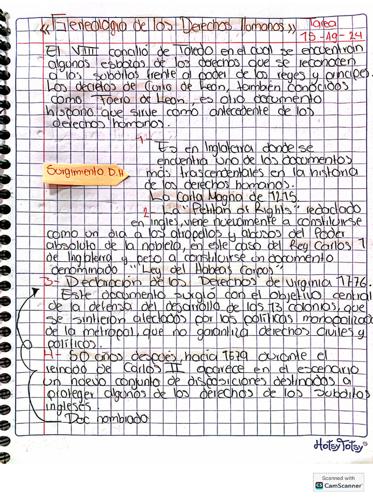 Apuntes FDH | PDF