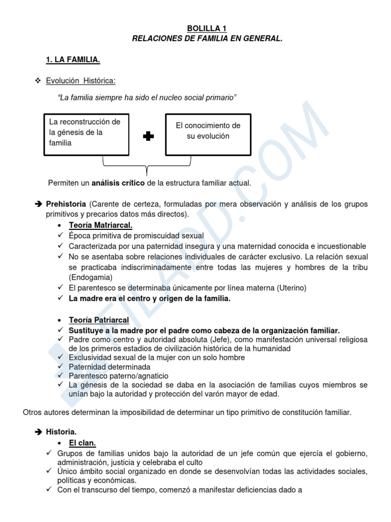Evolución y Tipos de Familias en la Sociedad | PDF | Familia | Ley procesal