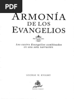 George W. Knight - Armonia de Los Evangelios | PDF