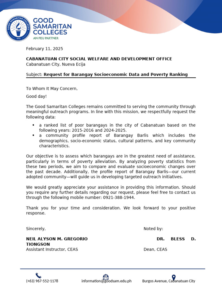 CSWD Letter | PDF