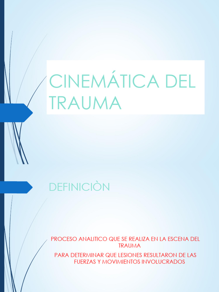 Análisis de Lesiones en Accidentes | PDF | Fuerza | Cinemática