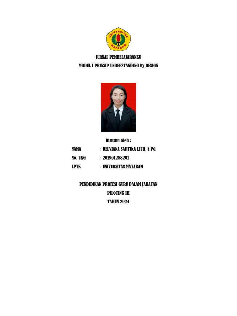 Penerapan Prinsip UbD dalam Pembelajaran | PDF