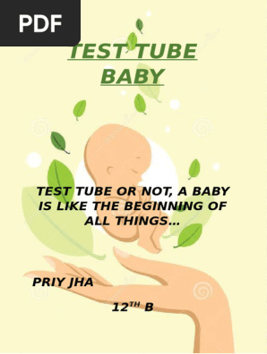 Test Tube Baby | PDF | In Vitro Fertilisation | Fertilisation
