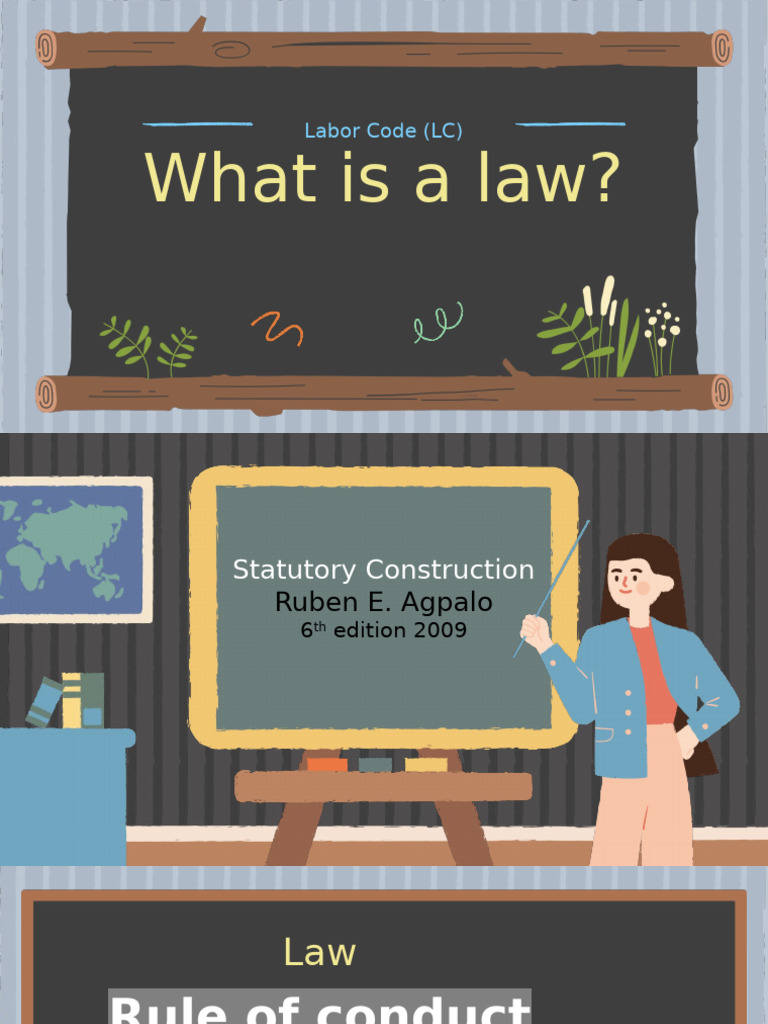 Understanding Philippine Law and Statutes | PDF | Bill (Law) | United ...