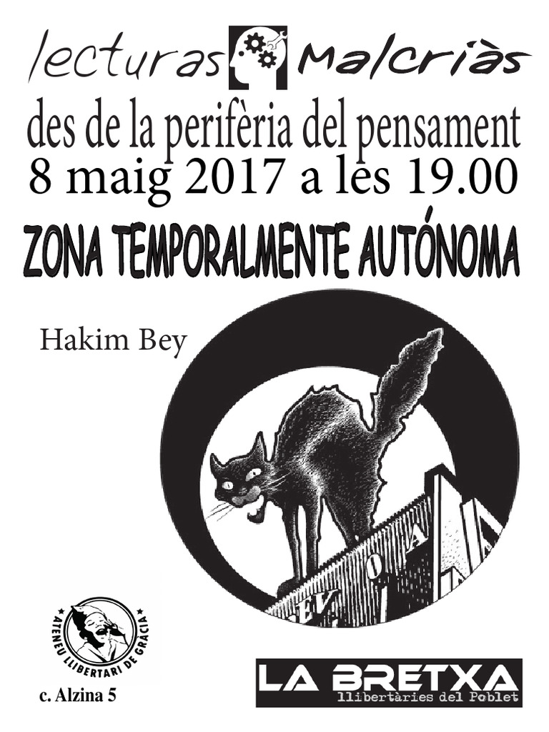 Hakim Bey Zonas Temporalmente Autonomas | PDF