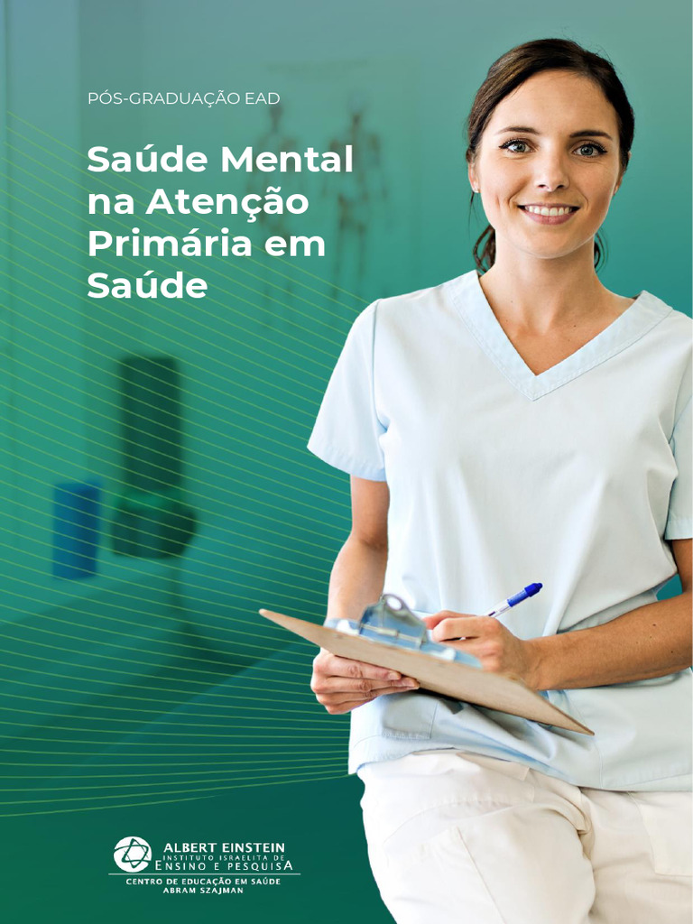 Pós-Graduação em Saúde Mental APS | PDF | Saúde mental | Educação à ...