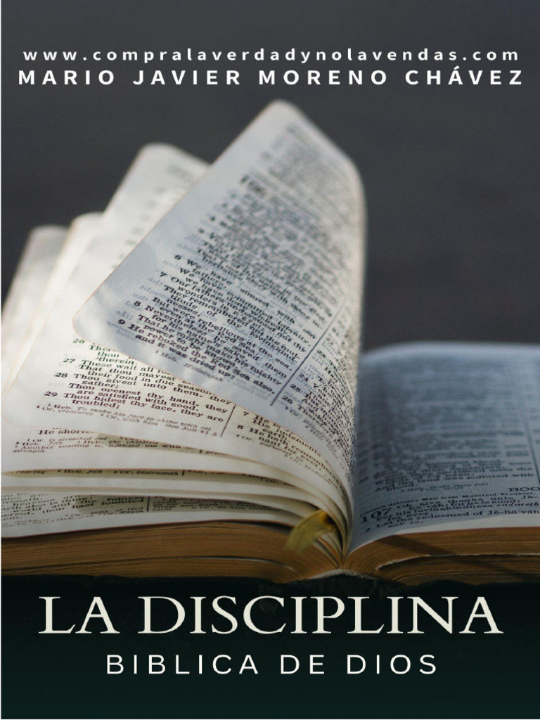 La Disciplina Bíblica de Dios | PDF | Moisés | Iglesia cristiana