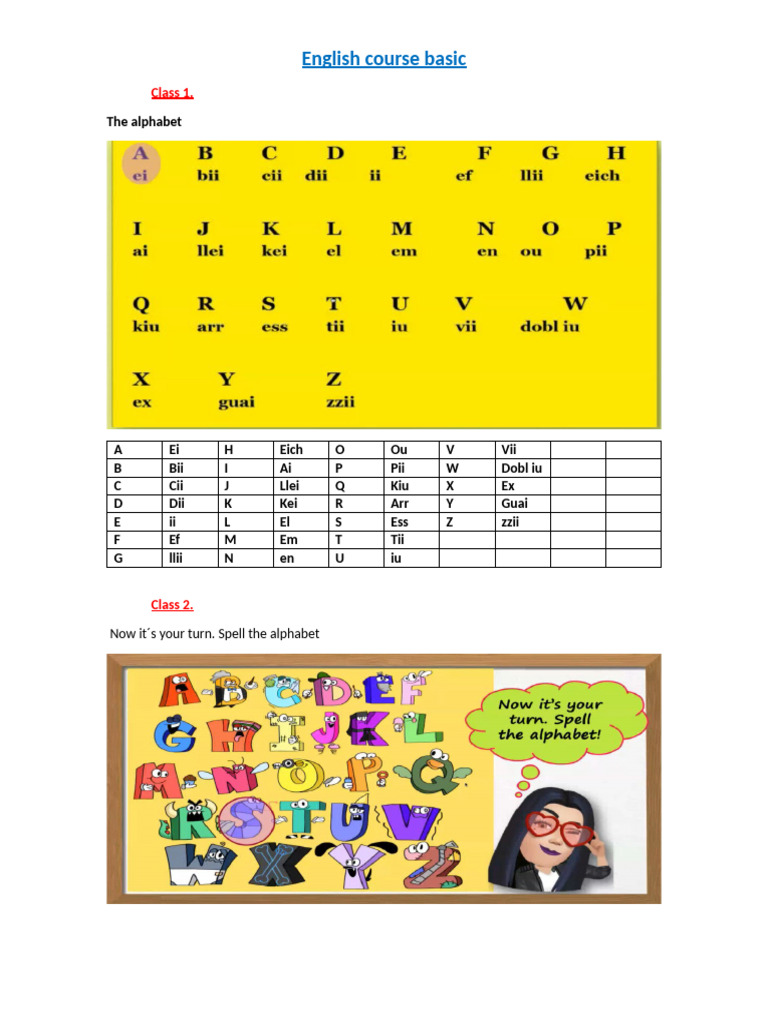 English Course Basic | PDF