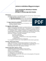 12.4. A Parlamenti Demokrácia Működése És Az Önkormányzatiság