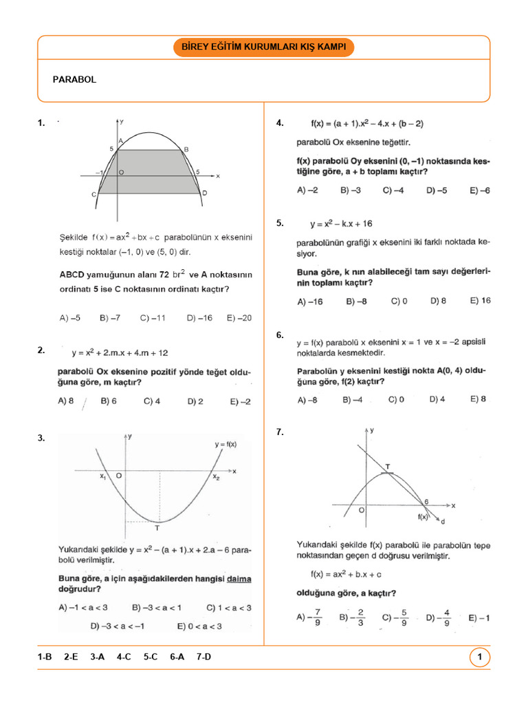 11 Parabol | PDF