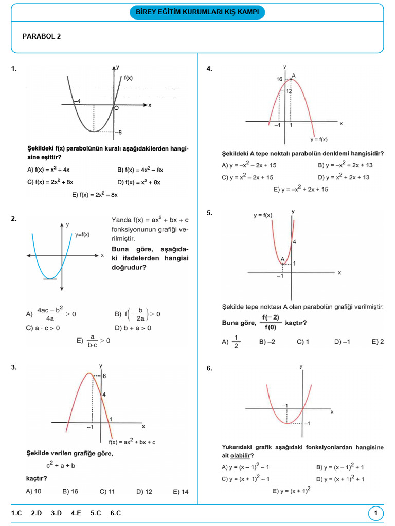 Parabol 2 | PDF