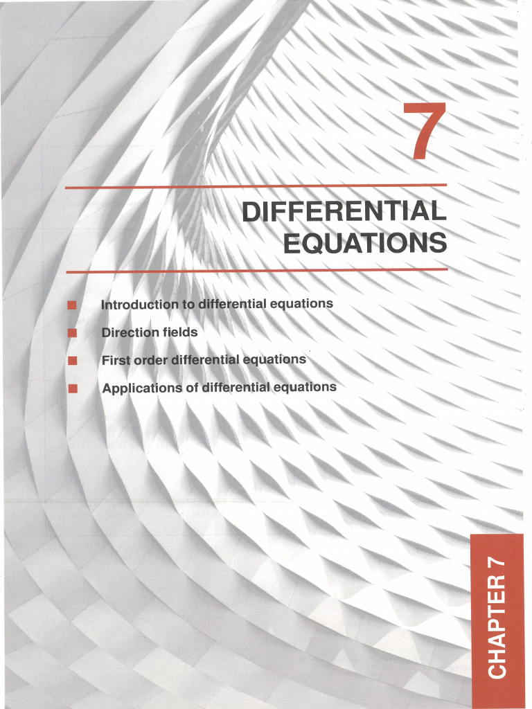 Differential Equation | PDF