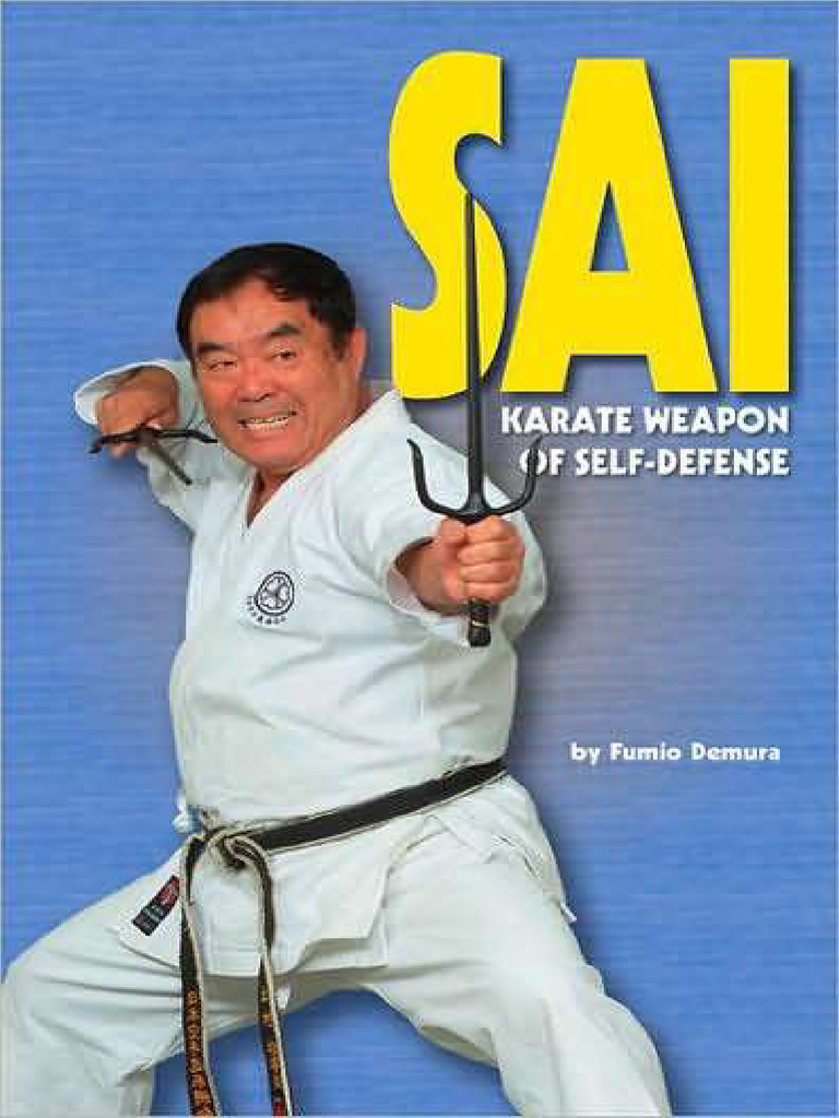 Demura Fumio Sai Karate Weapon of Selfdefense PDF Japanese Martial