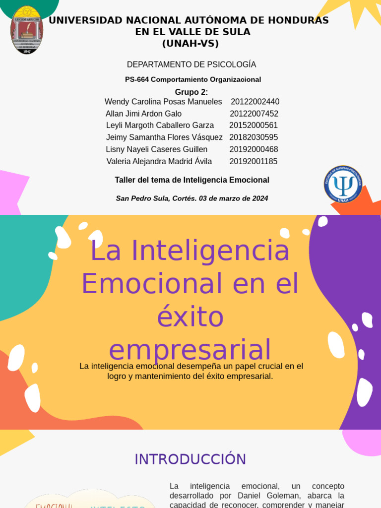 Inteligencia Emocional en Empresas | PDF | Inteligencia emocional | Las ...