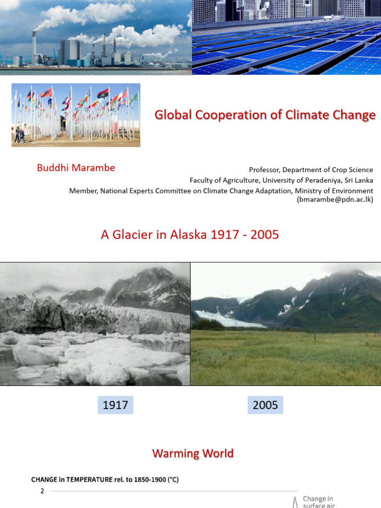 Climate Change - International Cooperation - NDCs | PDF | Climate ...