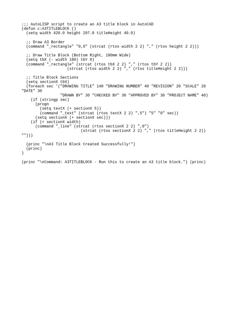 Title Block | PDF