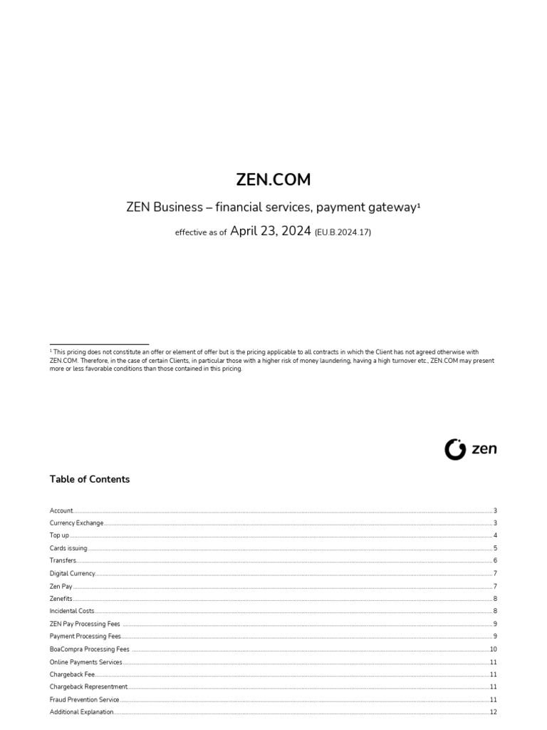 Business Pricing | PDF | Credit Card | Foreign Exchange Market