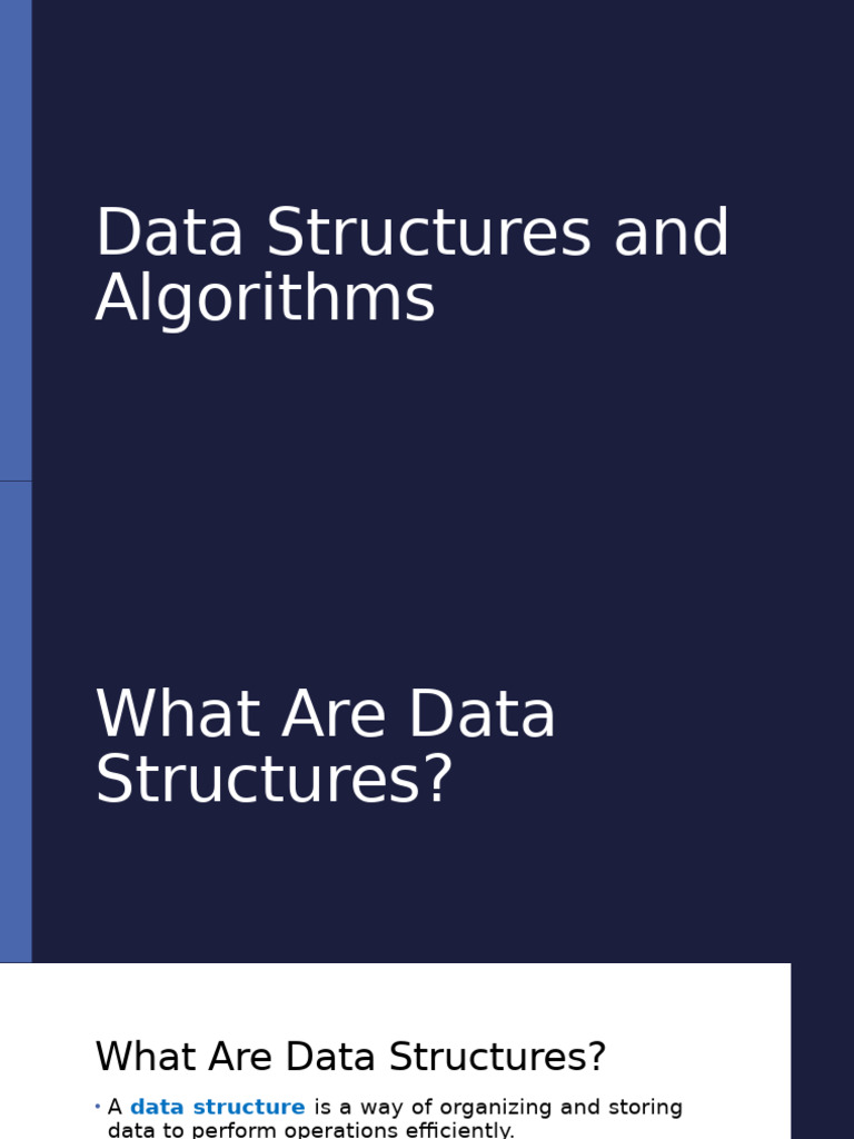 Weeks 2, 3 - Sessions 3, 4 - Data Structures, Algorithm Analysis Growth ...