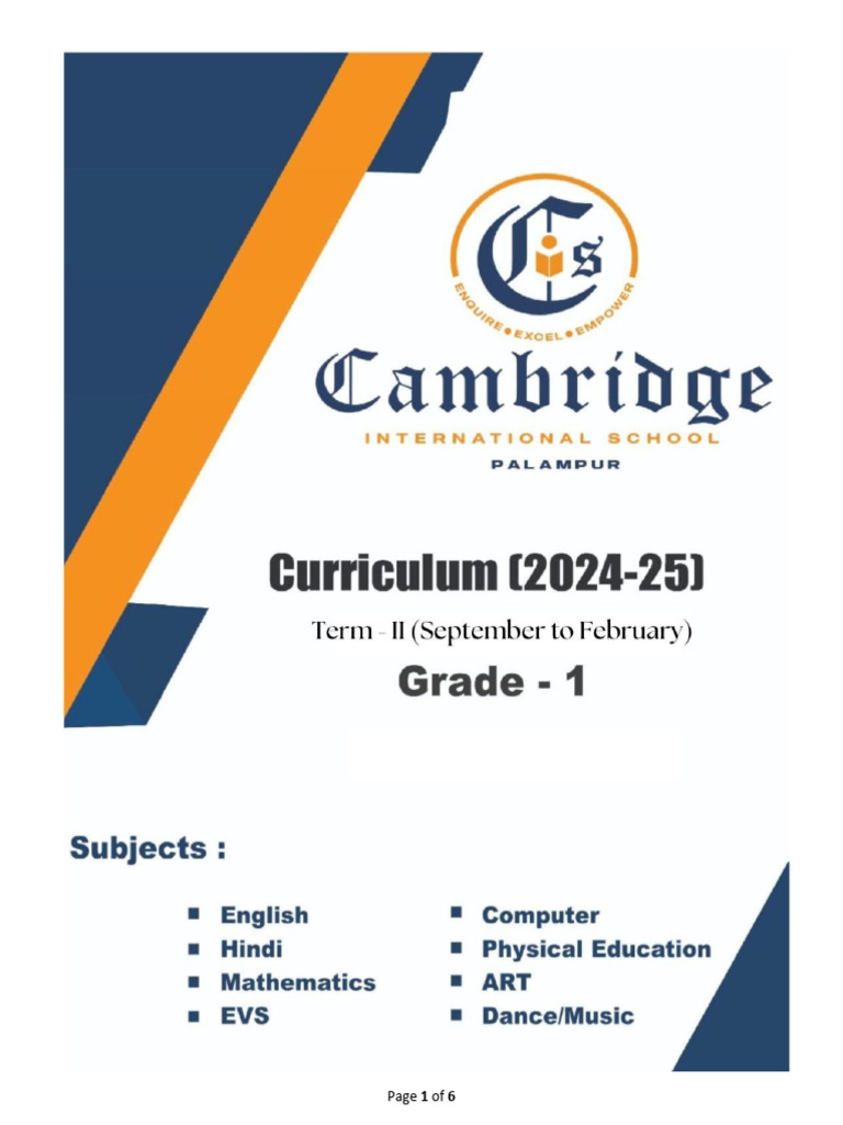 Comprehensive Curriculum Overview | PDF | Waltzes