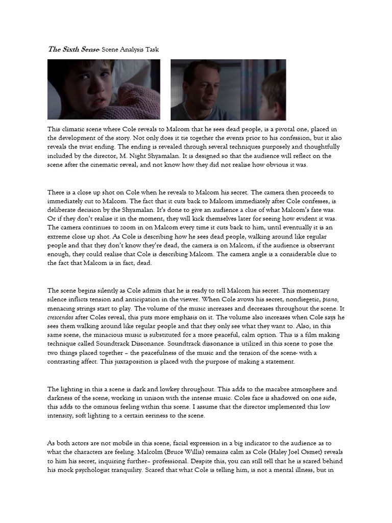 Film Analysis by Student | PDF
